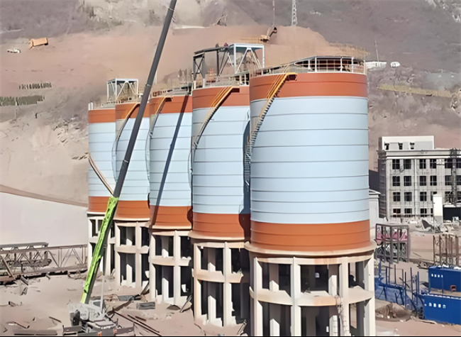 长海高架钢板仓