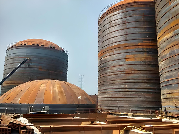 长海焦粉钢板仓